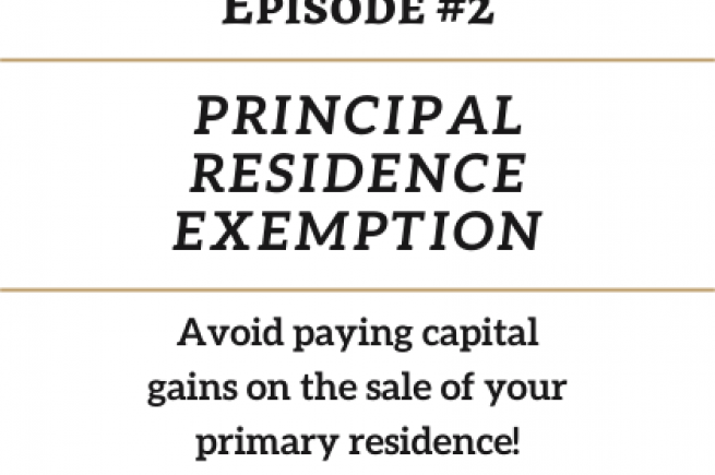Principal Residence Exemption